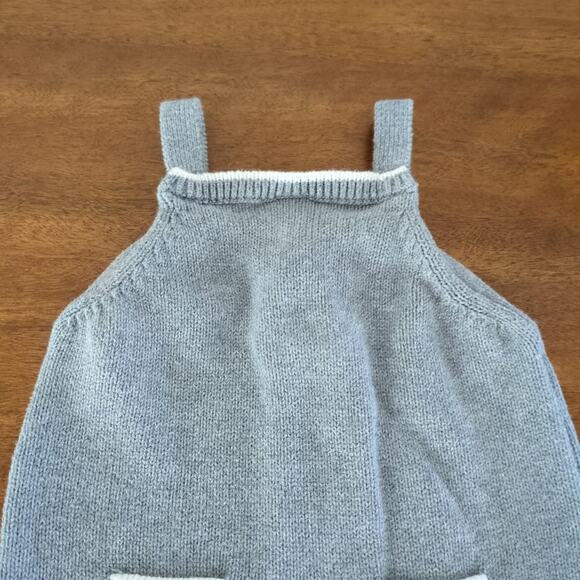 Janie and Jack baby knit fabric romper size 6-12M - Picture 6 of 7